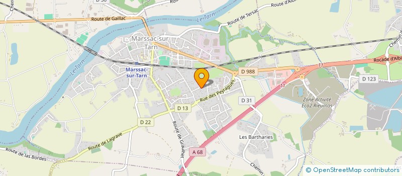 localisation de l'entreprise MADAME IMANE BOUCHERKA à MARSSAC-SUR-TARN