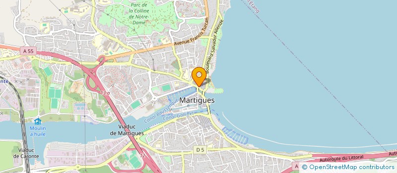 localisation de l'entreprise MADAME IMANE BOUDIK à MARTIGUES
