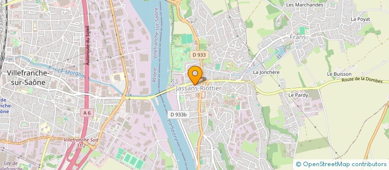 localisation de l'entreprise MADAME IMANE BOUHAMADI  JASSANS-RIOTTIER