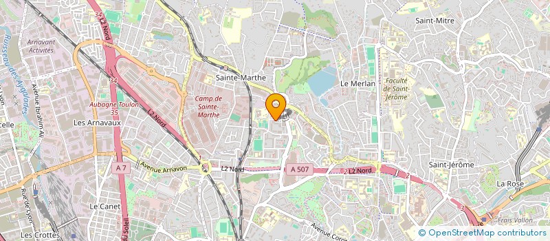 localisation de l'entreprise MADAME IMANE BOURAI  MARSEILLE