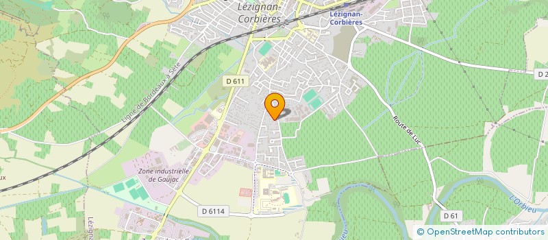 localisation de l'entreprise MADAME IMANE BOUTHOUYAK à LEZIGNAN-CORBIERES