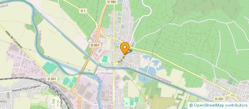 localisation de l'entreprise MADAME IMANE BRAHMI  DIZY