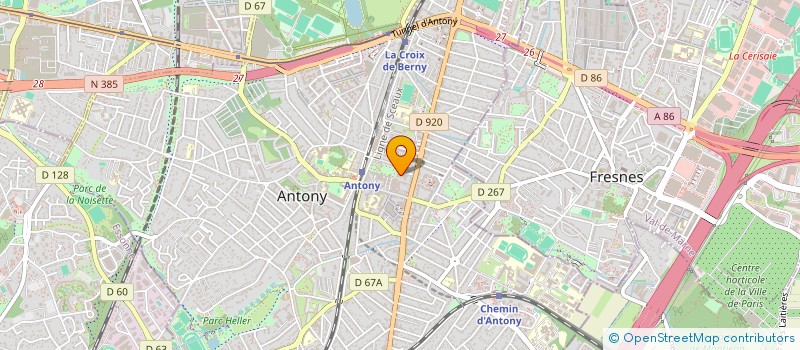 localisation de l'entreprise MADAME IMANE CHAKIR à ANTONY