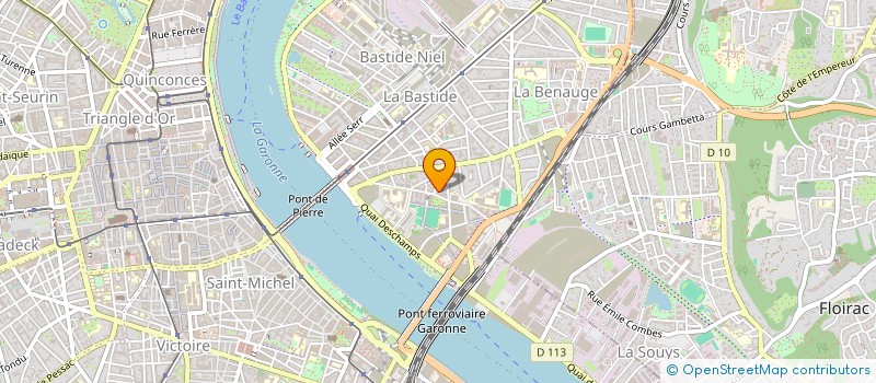 localisation de l'entreprise MADAME IMANE DICH  BORDEAUX