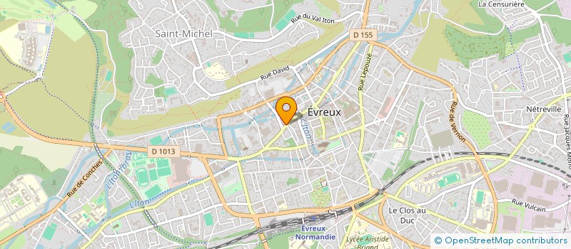 localisation de l'entreprise MADAME IMANE DRIOUECH  EVREUX