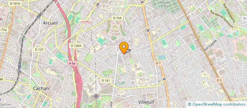 localisation de l'entreprise MADAME IMANE DRIOUICHA à VILLEJUIF