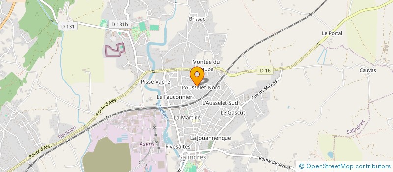 localisation de l'entreprise MADAME IMANE EDDAHMANI  SALINDRES