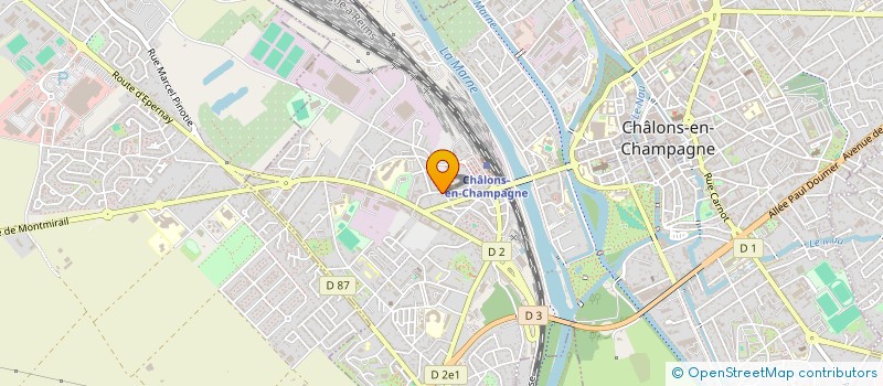 localisation de l'entreprise MADAME IMANE EL AMRI  CHALONS-EN-CHAMPAGNE