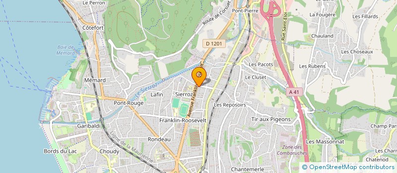 localisation de l'entreprise MADAME IMANE ELMOUHILI à AIX-LES-BAINS