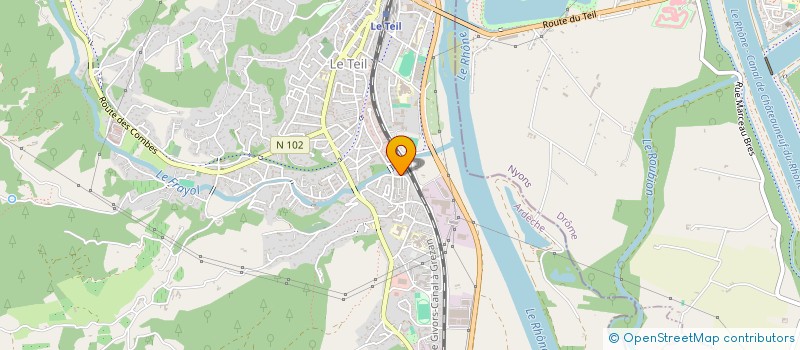 localisation de l'entreprise MADAME IMANE ESSISSWANI  LE TEIL