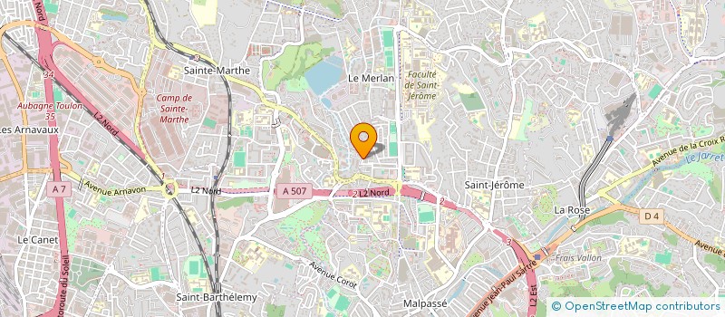 localisation de l'entreprise MADAME IMANE FOUAD  MARSEILLE