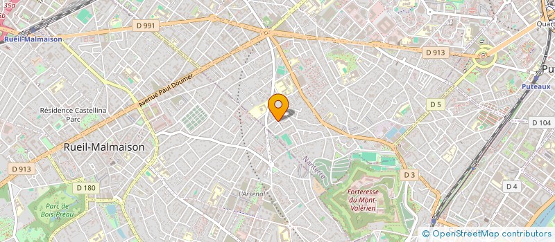 localisation de l'entreprise MADAME IMANE GUENANI  NANTERRE