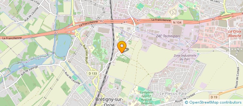 localisation de l'entreprise MADAME IMANE HABBOUB à BRETIGNY-SUR-ORGE
