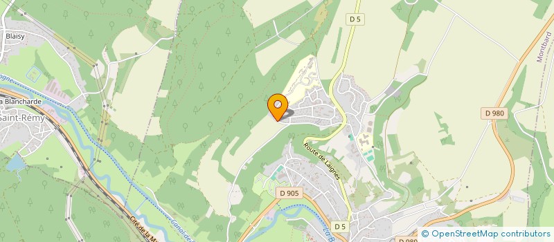 localisation de l'entreprise MADAME IMANE HAMMOUTI  MONTBARD