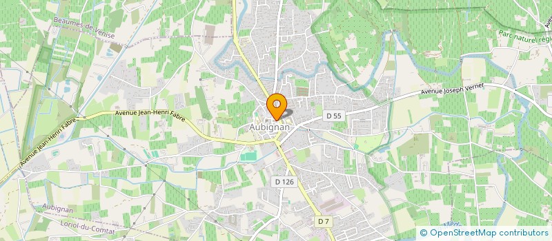 localisation de l'entreprise MADAME IMANE ISBAI  AUBIGNAN