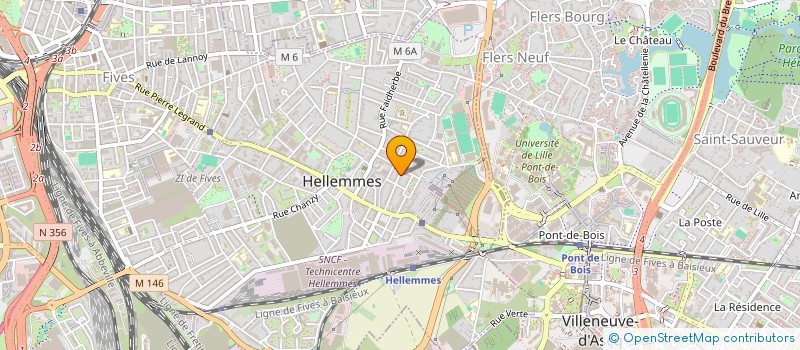 localisation de l'entreprise MADAME IMANE KAAMOUCHI à LILLE