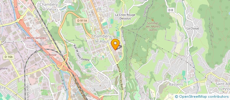 localisation de l'entreprise MADAME IMANE KADDOURI à CHAMBERY