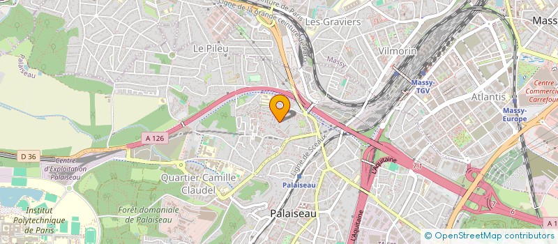 localisation de l'entreprise MADAME IMANE KODAD à PALAISEAU
