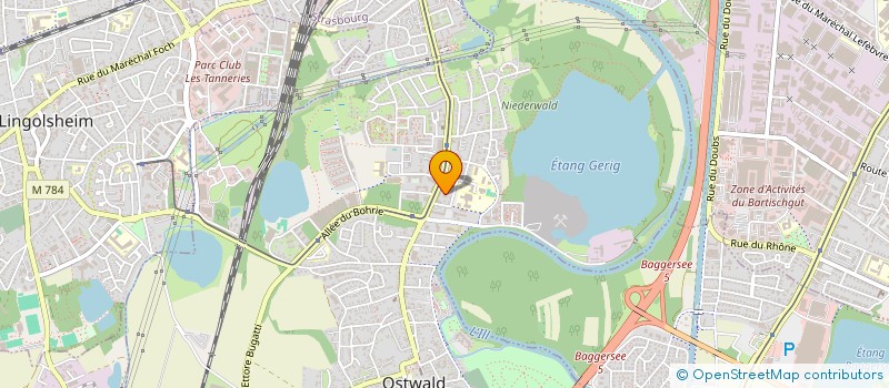 localisation de l'entreprise MADAME IMANE LAAMOURI  OSTWALD