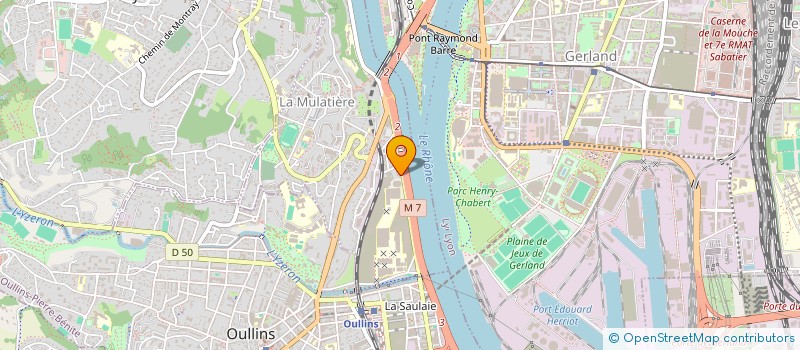 localisation de l'entreprise MADAME IMANE LAMECHE  LA MULATIERE