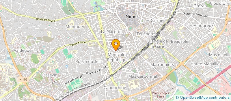 localisation de l'entreprise MADAME IMANE LEBRIKI  NIMES