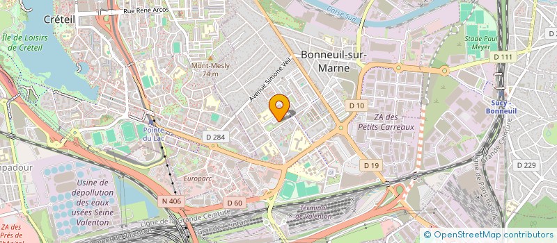 localisation de l'entreprise MADAME IMANE LOUALI  BONNEUIL-SUR-MARNE