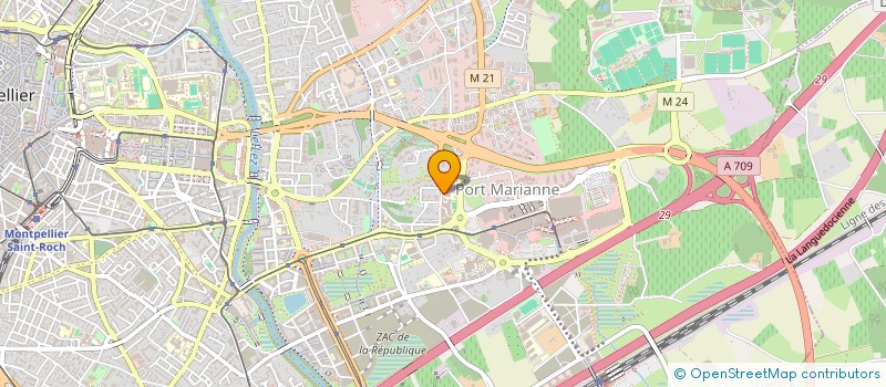 localisation de l'entreprise MADAME IMANE LOUNADI à MONTPELLIER