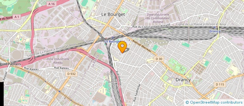 localisation de l'entreprise MADAME IMANE MAHERZI à DRANCY