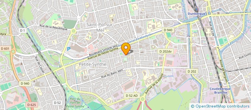 localisation de l'entreprise MADAME IMANE MEGHAZI à DUNKERQUE