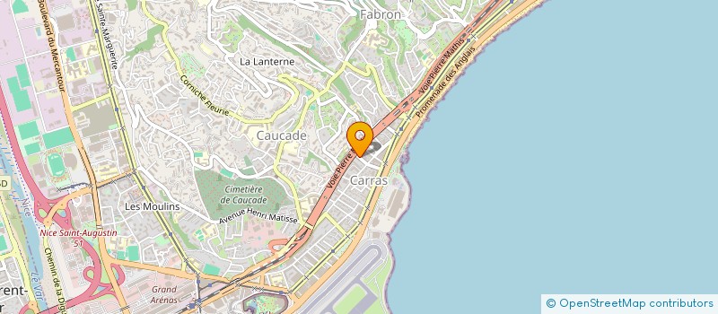 localisation de l'entreprise MADAME IMANE MOUSTAHWID à NICE