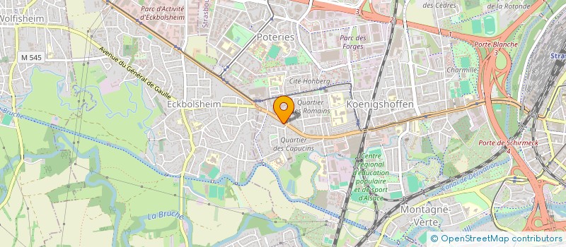 localisation de l'entreprise MADAME IMANE OUASSOU  LINGOLSHEIM