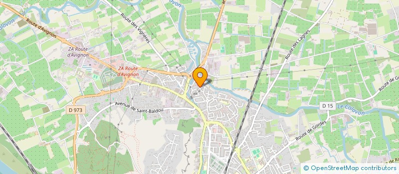 localisation de l'entreprise MADAME IMANE OUCHANI  CAVAILLON