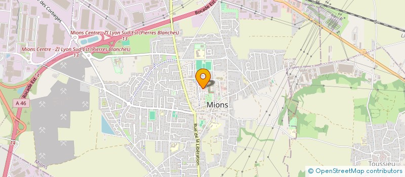 localisation de l'entreprise MADAME IMANE OUZAA  MIONS