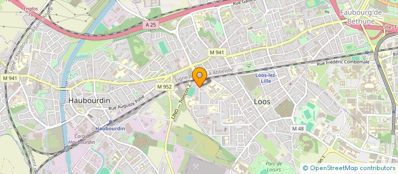 localisation de l'entreprise MADAME IMANE RHAZZALI  LOOS