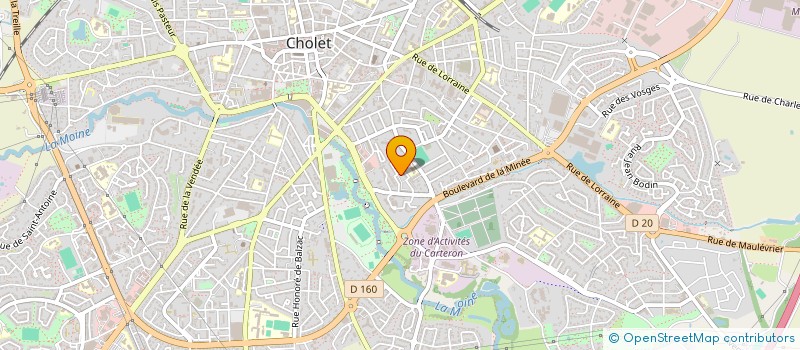 localisation de l'entreprise MADAME IMANE TALHA EL BELRHITI à CHOLET