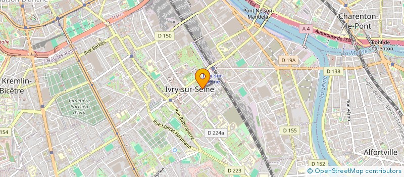 localisation de l'entreprise MADAME IMANE ZOUGAGH  IVRY-SUR-SEINE