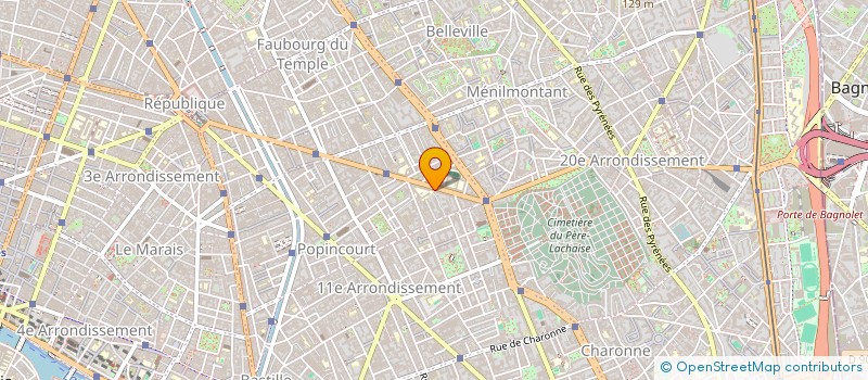 localisation de l'entreprise MADAME IMARA FAID  PARIS