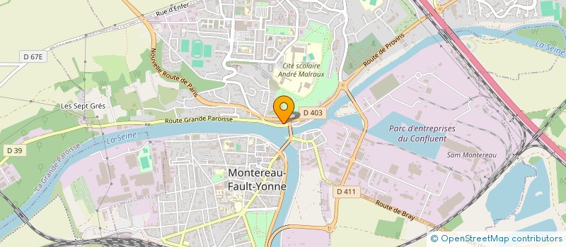 localisation de l'entreprise MADAME IMBOTO ISIFUA  MONTEREAU-FAULT-YONNE