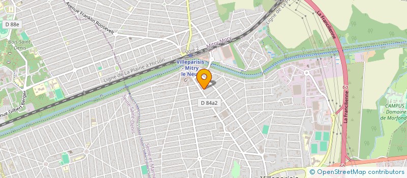 localisation de l'entreprise MADAME IMEINE EL YOUSSFI à VILLEPARISIS