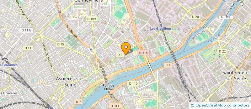 localisation de l'entreprise MADAME IMELDA ORPILLA à ASNIERES-SUR-SEINE