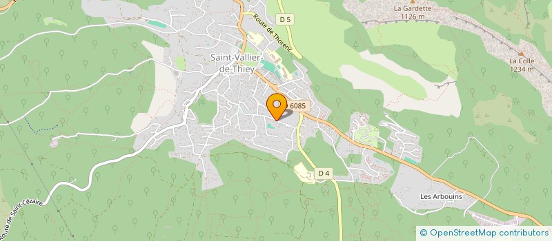 localisation de l'entreprise MADAME IMEN AJMI  SAINT-VALLIER-DE-THIEY