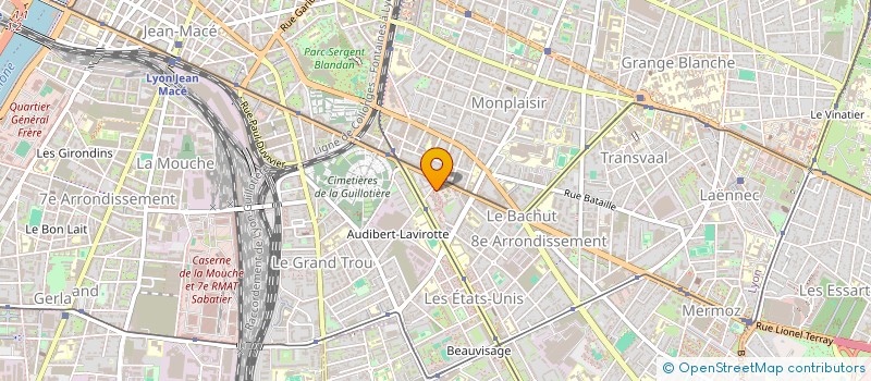 localisation de l'entreprise MADAME IMEN AYACHI  LYON