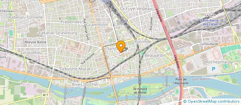 localisation de l'entreprise MADAME IMEN BENGOUA  TOURS