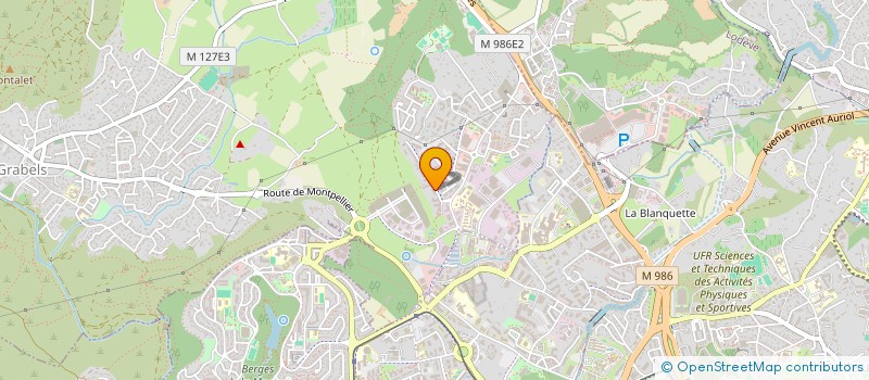 localisation de l'entreprise MADAME IMEN DJENIDI  GRABELS