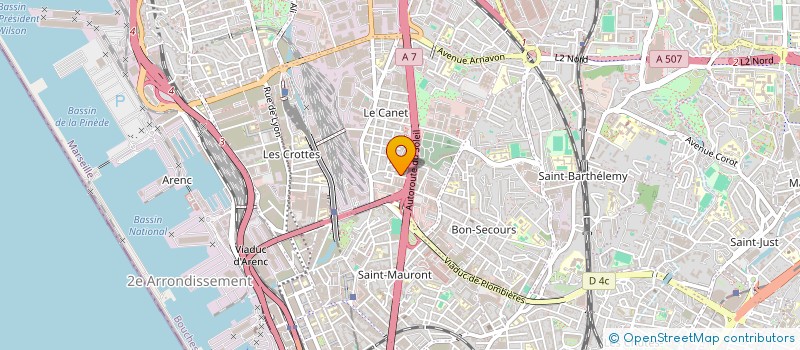 localisation de l'entreprise MADAME IMEN ESSMIRI à MARSEILLE