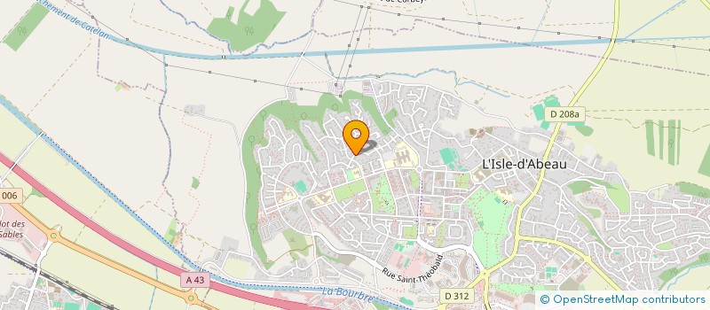 localisation de l'entreprise MADAME IMEN HARAGHI  L'ISLE-D'ABEAU