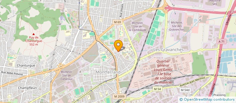 localisation de l'entreprise MADAME IMEN LIHIWEL  CLERMONT-FERRAND