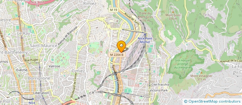 localisation de l'entreprise MADAME IMEN MESSAOUDI à NICE