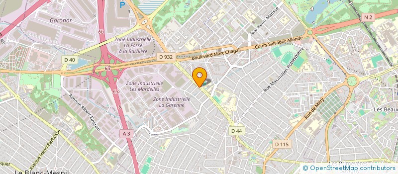 localisation de l'entreprise MADAME IMEN NAFOUSSI  NOISY-LE-GRAND