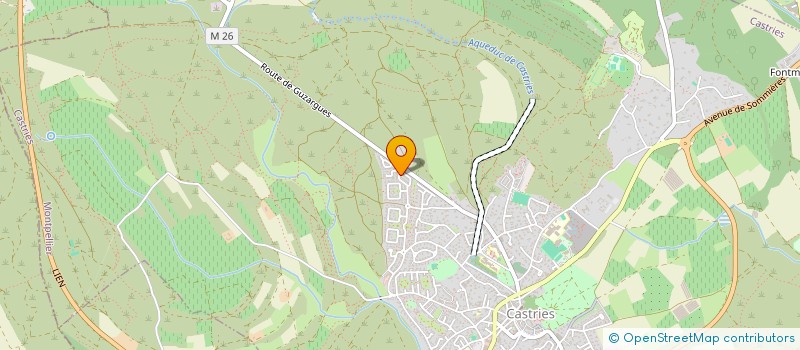 localisation de l'entreprise MADAME IMEN OUALI  ROQUEFORT-LES-PINS